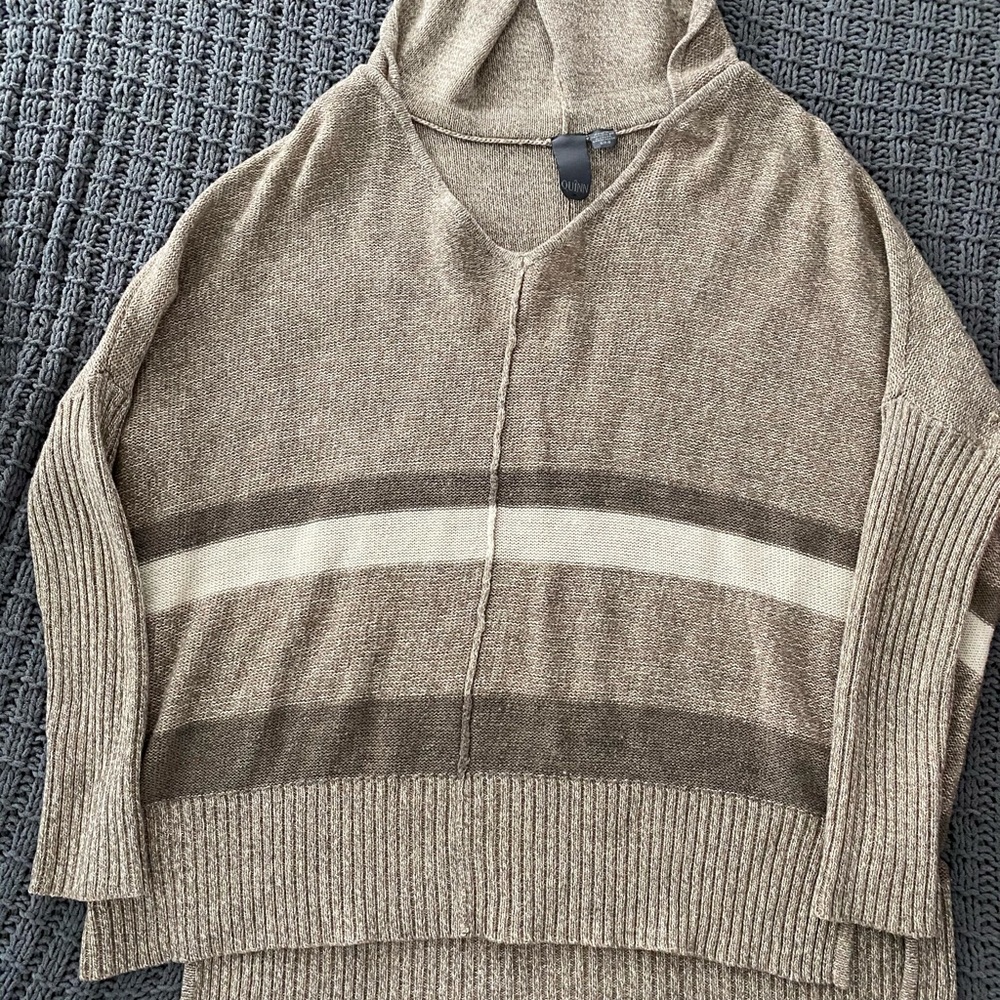 Light Brown Hoodie Sweater